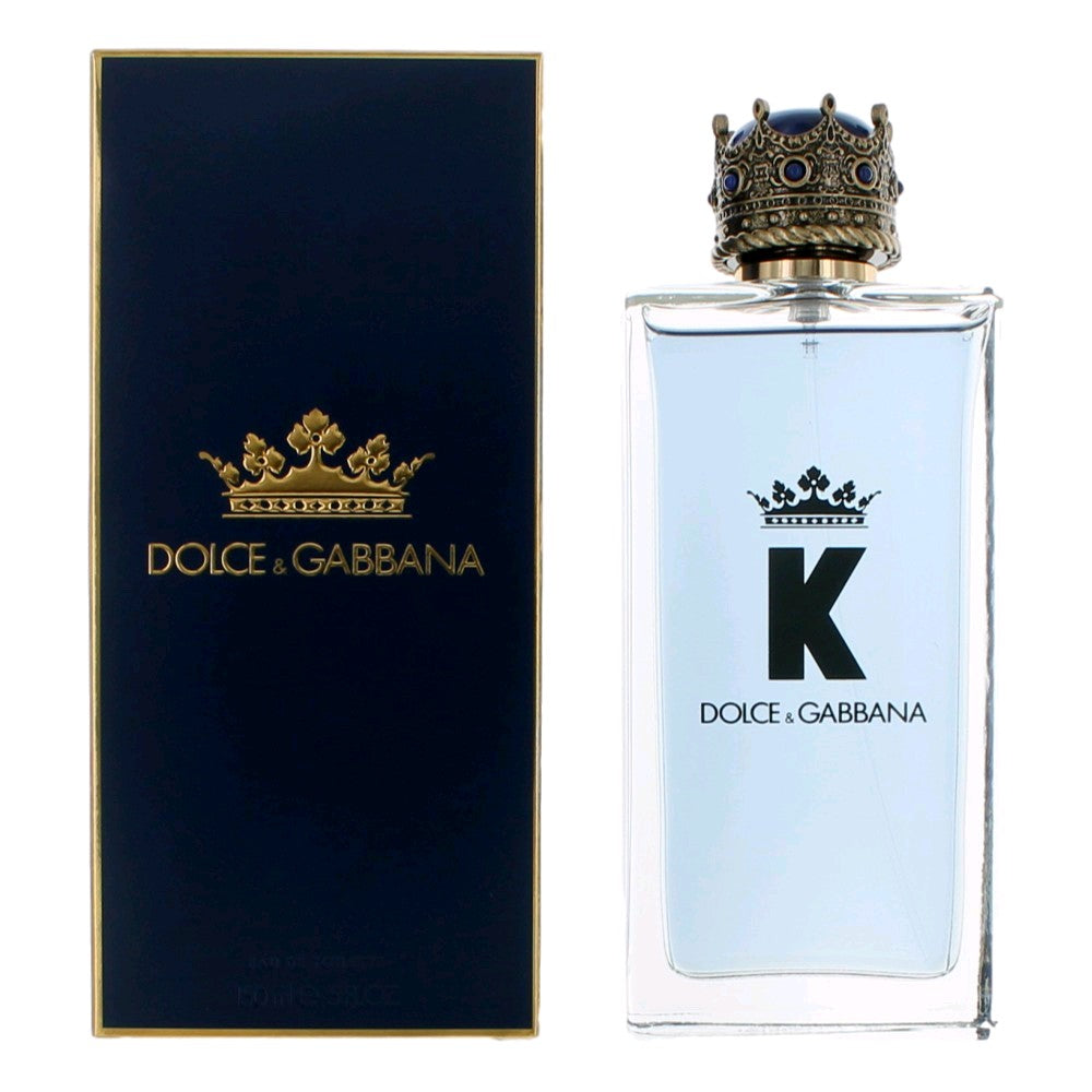 K by Dolce & Gabbana, 6.7 oz EDT Spray for Men