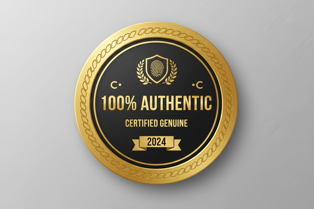 100% Authentic