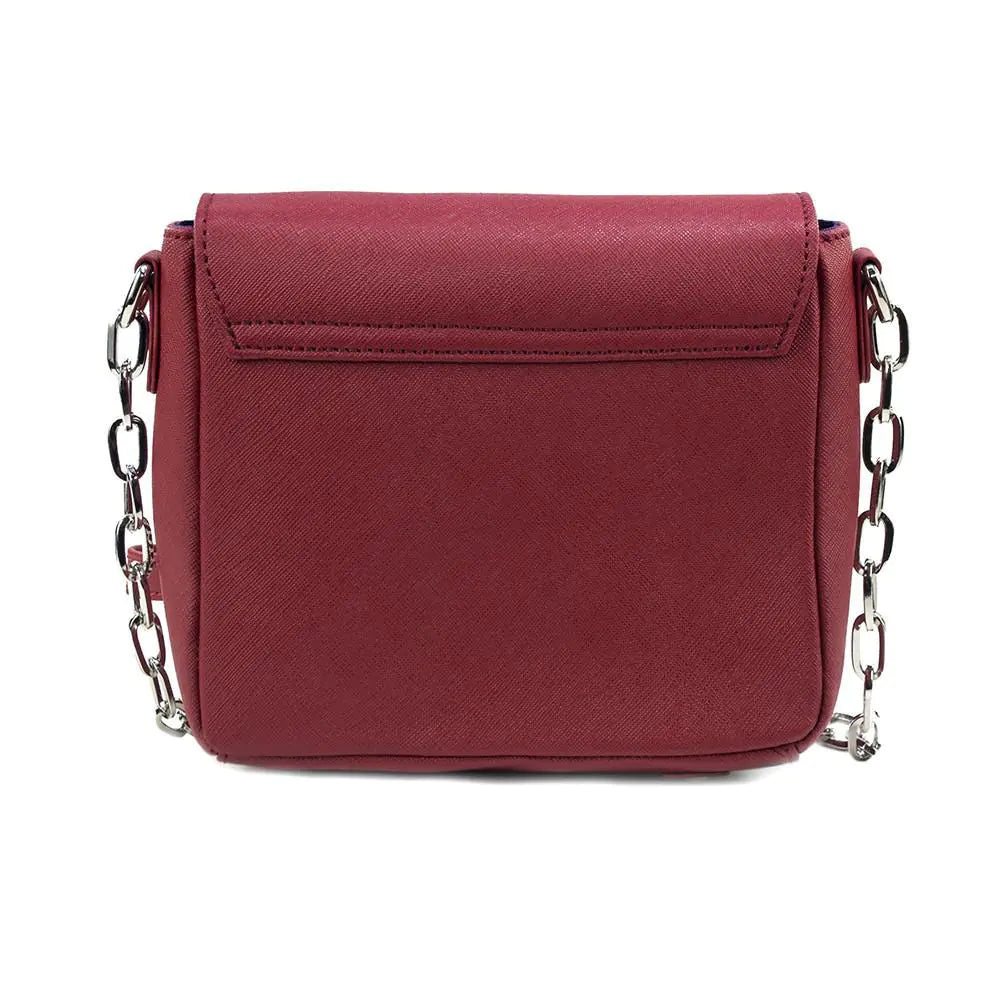 Cabernet Chic Mini Leather Bag